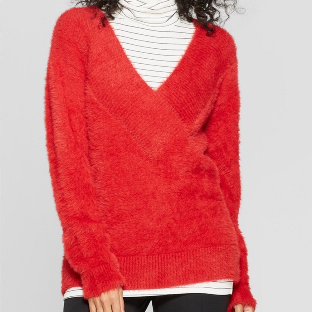 A New Day Soft Red Sweater